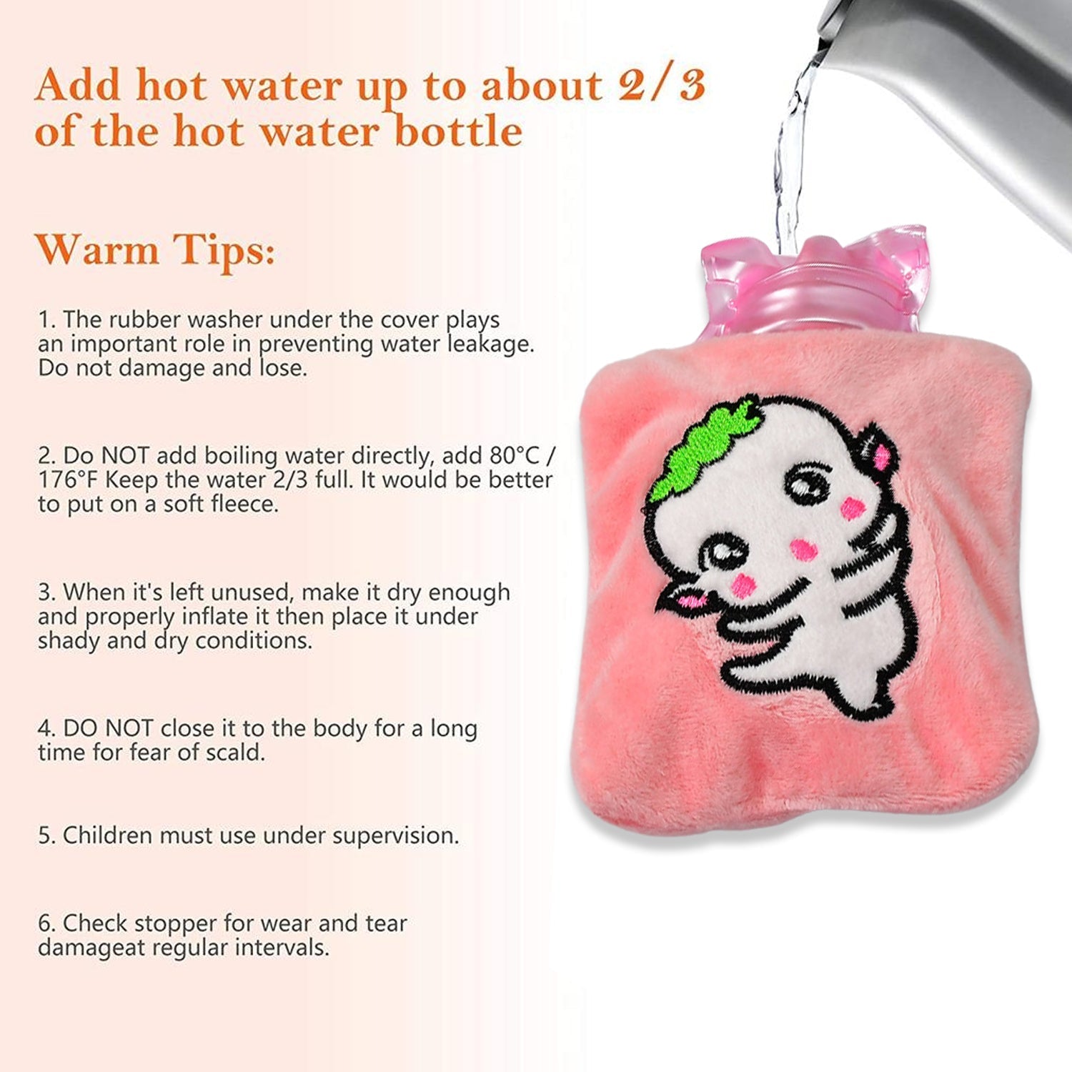 6532 Pink Cartoon small Hot Water Bag with Cover for Pain Relief, Neck, Shoulder Pain and Hand, Feet Warmer, Menstrual Cramps. 6532 Pink Cartoon small Hot Water Bag with Cover for Pain Relief, Neck, Shoulder Pain and Hand, Feet Warmer, Menstrual Cramps.